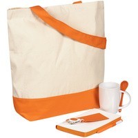 Набор Welcome Pack, оранжевый с белым