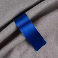 Лента сатиновая Satin 35 XXL, синяя, 220 см