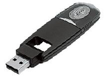 USB-флеш-карта с дактилоскопическим датчиком, 2 Гб