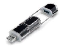 USB-флеш-карта EXPEDITION, черная, 4 Гб