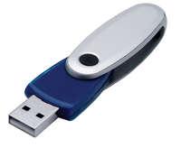 USB-флеш-карта на 8 Гб, синяя