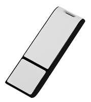 USB флеш карта Blade, черная с белым, 8 Гб