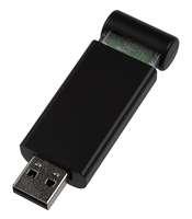 USB флеш карта Click, черная, 8 Гб