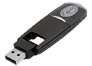 USB-флеш-карта с дактилоскопическим датчиком, 4 Гб